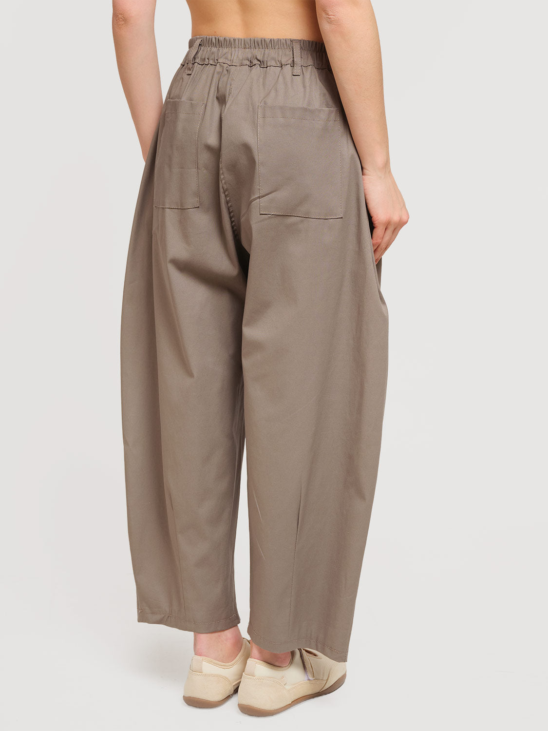 Pantaloni in gabardina