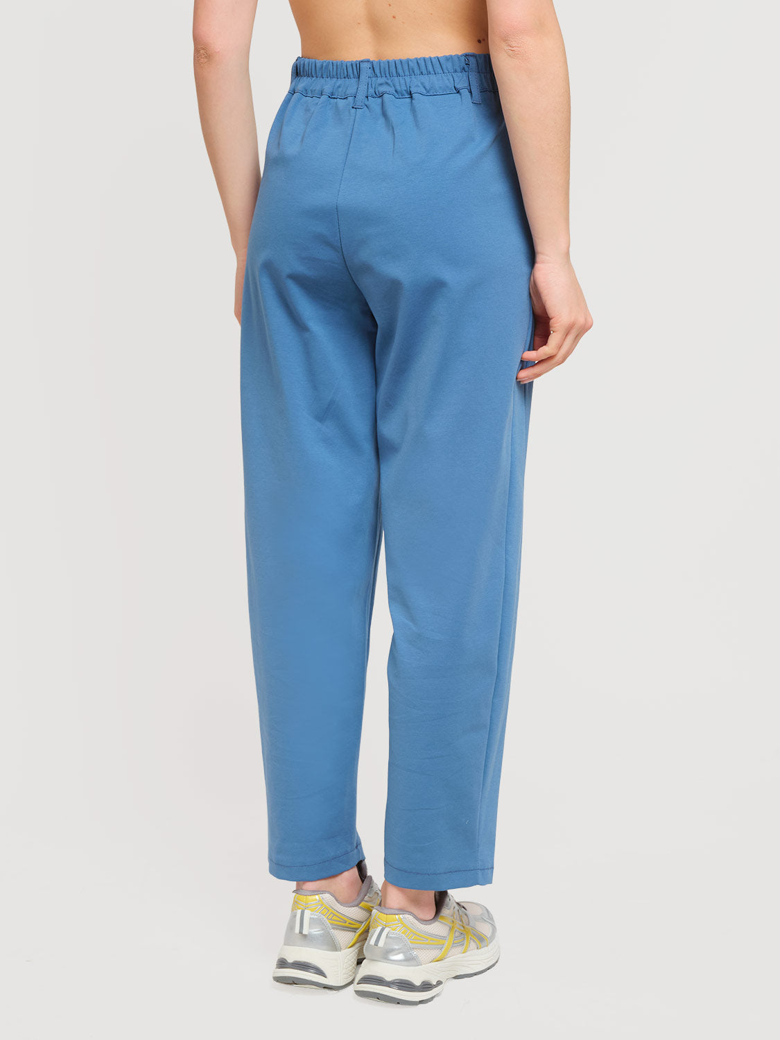 Pantaloni barrel punto milano